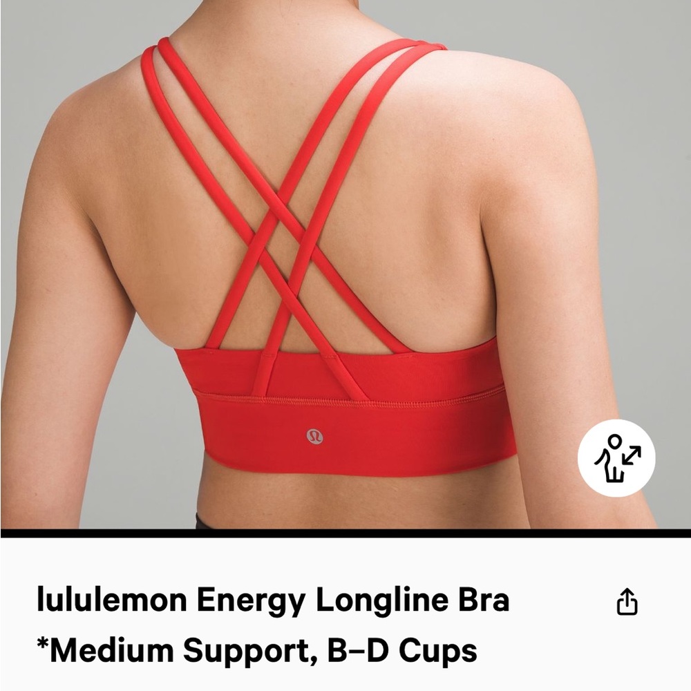 lululemon athletica Purple and Black Sports Bra - Picture 6 of 6